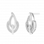 Light A Fire Diamond Stud Earrings