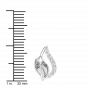 The Twin Flame Diamond Stud Earrings