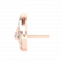 The Twin Flame Diamond Stud Earrings