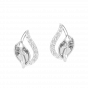 The Twin Flame Diamond Stud Earrings