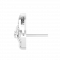 The Twin Flame Diamond Stud Earrings
