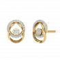 The Contemporary Strive Diamond Stud Earrings
