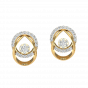 The Contemporary Strive Diamond Stud Earrings