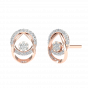 The Contemporary Strive Diamond Stud Earrings