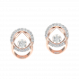 The Contemporary Strive Diamond Stud Earrings