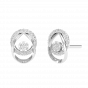 The Contemporary Strive Diamond Stud Earrings
