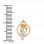 Dew On The Tip Diamond Stud Earrings