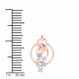 Dew On The Tip Diamond Stud Earrings