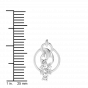 Dew On The Tip Diamond Stud Earrings