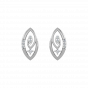 Golden Eyes Diamond Stud Earrings