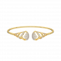 Christmas Tree Diamond and Gold Bracelet