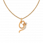 Awesome Om Diamond Pendant