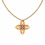 The Flower Gold Diamond Pendant