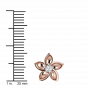 The Floral Treasure Diamond Stud Earrings