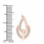 Light A Fire Diamond Stud Earrings