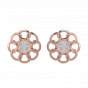 Rings of Romance Diamond Stud Earrings