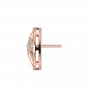 The Wheel of Love Diamond Stud Earrings