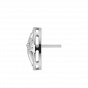 The Wheel of Love Diamond Stud Earrings