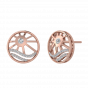 The Wheel of Love Diamond Stud Earrings