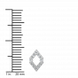 The Geometrical Glory Diamond Stud Earrings