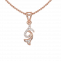 Double Magnolia Diamond Pendant Set