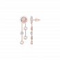I am a magnet for miracles 18K  Gold & Diamond Earrings