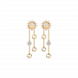 I am a magnet for miracles 18K  Gold & Diamond Earrings