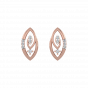 Golden Eyes Diamond Stud Earrings