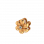 Awesome Gold Flower Diamond Pendant