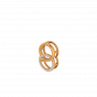 The Venn Gold Diamond Pendant