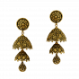 Bridal Gold Necklace Set With Paisley & Floral Motif
