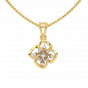 The Dramatic Flower Diamond Pendant Set