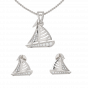 The Voyage Diamond Pendant Set