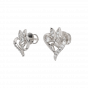The Entwined In Love Diamond Pendant Set