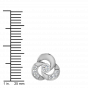 Spinning Treat Diamond Stud Earrings