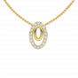Sun N Shine Diamond Pendant Set
