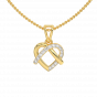 The Heartbeats Diamond Pendant Set