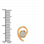 The Magical Gold Diamond Earrings