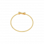 Diamond and Gold Christmas Triangle Bracelet