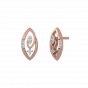 Golden Eyes Diamond Stud Earrings
