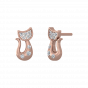 Kitty Treat Diamond Stud Earrings
