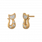 Kitty Treat Diamond Stud Earrings