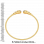 Christmas Tree Diamond and Gold Bracelet