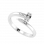 Spiral Nail Designer Diamond Ring