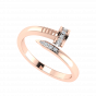 Spiral Nail Designer Diamond Ring