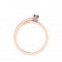 Spiral Nail Designer Diamond Ring
