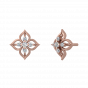 Pretty Daisy Diamond Stud Earrings