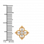 Pretty Daisy Diamond Stud Earrings