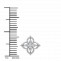 Pretty Daisy Diamond Stud Earrings