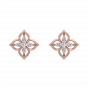 Pretty Daisy Diamond Stud Earrings